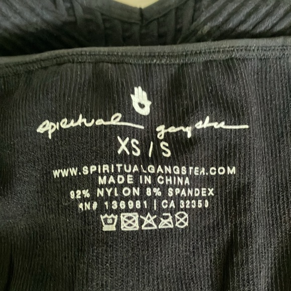 Spiritual Gangster Destiny seamless yoga bra black xs - Picture 4 of 4